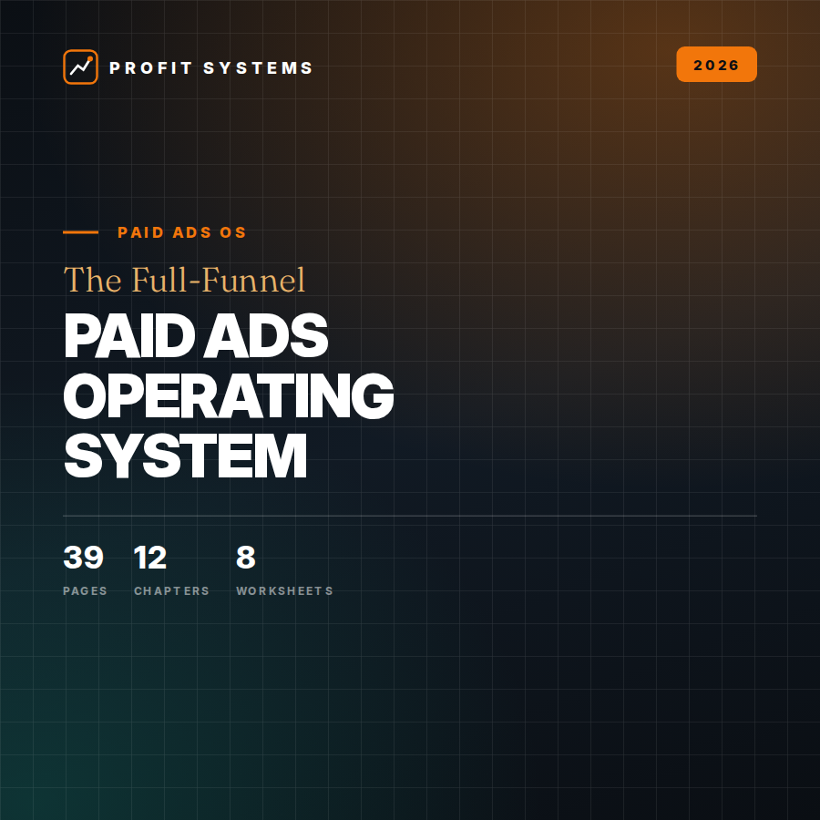 The Full-Funnel Paid Ads OS™ — Build, Measure & Scale a Profitable Ad Funnel
