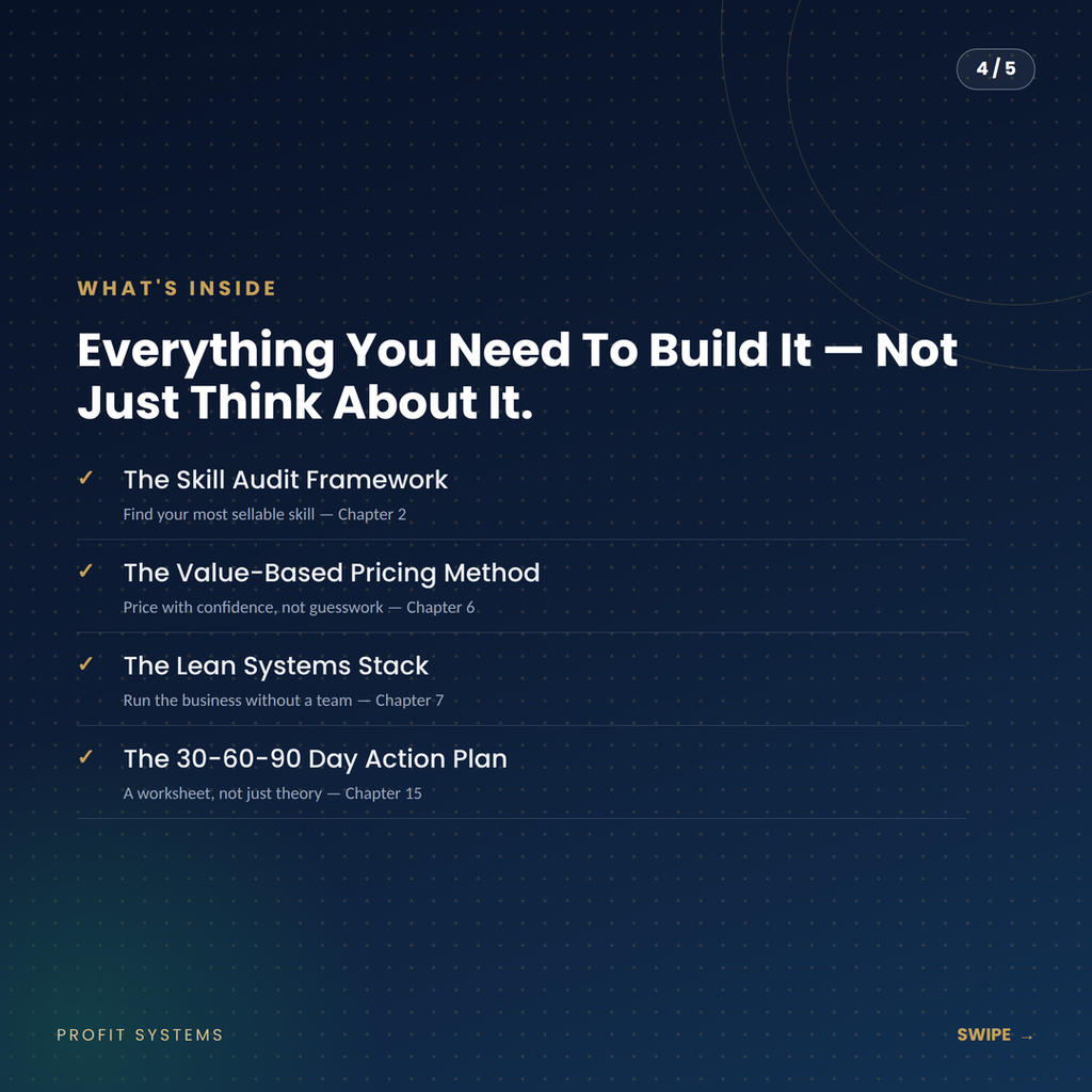 The One-Person Business System™ Build, Sell & Systemize Your Solo Business