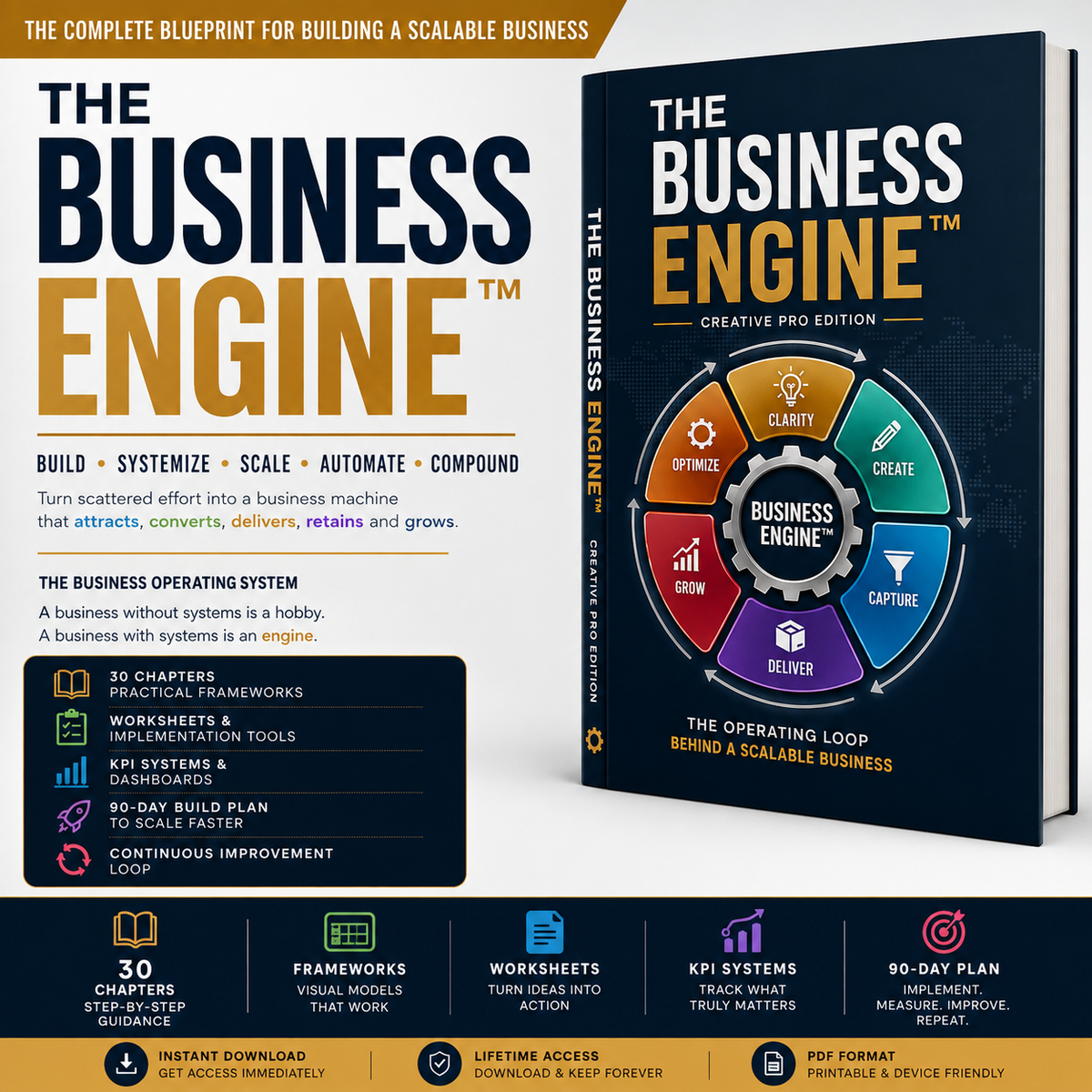 The Business Engine™ — Build, Systemize, Scale & Automate Your Business